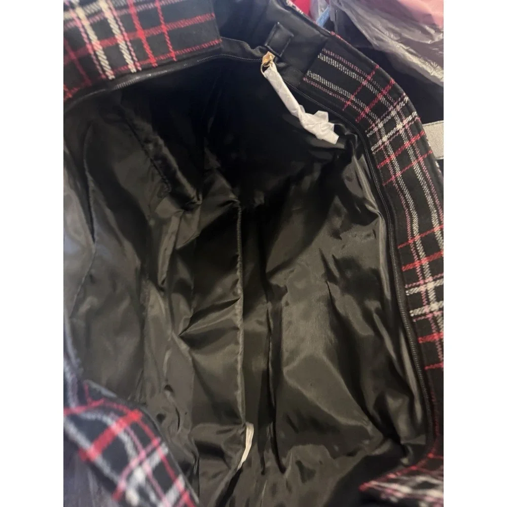 Victoria Secret VS PINK - PLAID TOTE BAG CYBER MONDAY 2025 - NEW WITH TAG NWT